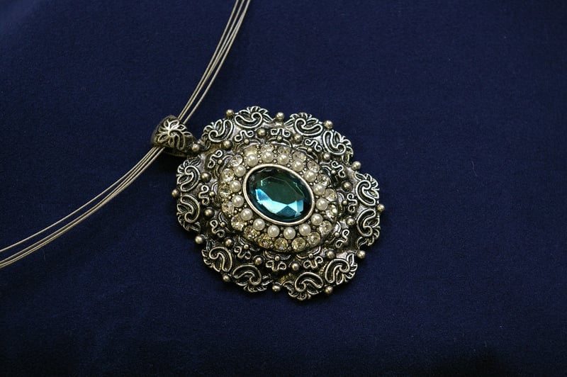 Recycled Fabric Necklace